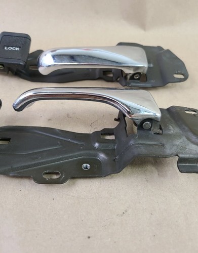 OEM DA 90-93 Acura Integra Coupe Left Right Chrome Interior Inside Door Handle - Picture 4 of 4