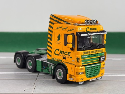 WSI truck models, DAF XF 105 Space Cab RHD 6X4 + W/Euro Lowloader 4 Axle , RICE - Picture 10 of 20