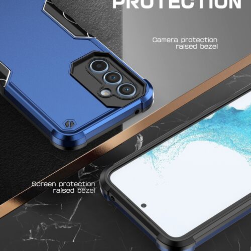 Funda rígida delgada híbrida PC+TPU a prueba de golpes para Samsung A14 A15 A16 A35 A54 A55 A73 - Imagen 3 de 68