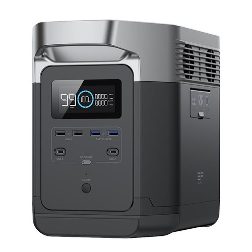 Ecoflow Delta 2 ZMR330-EU - Power Station 1024 Wh Portatile LPF CA 1800 W Wi-fii - Foto 4 di 4