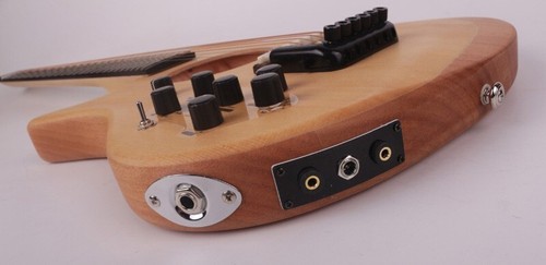 Left Hand Headless electric acoustic guitar silent travel built in effect - Picture 8 of 11