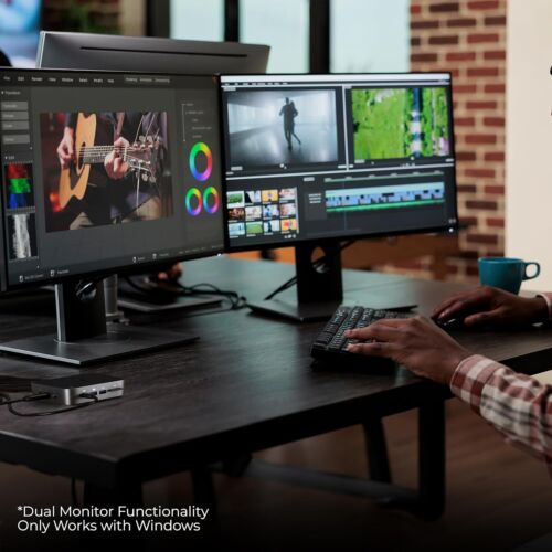 Brydge Stone CORE USB-C MST Dockingstation - 10 Ports, 100W PD, Dual Monitor - Bild 11 von 11