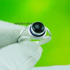 Black Onyx Gemstone 925 sterling silver handmade Gift Ring US size 5 to 13