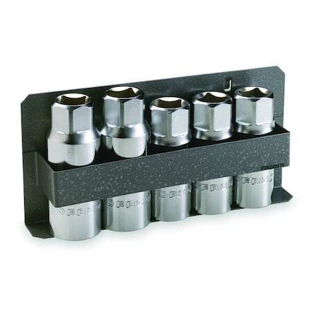 Facom Fa-287B.Js5 Stud Driver/Extractor Set,5 Pc,1/2 Dr