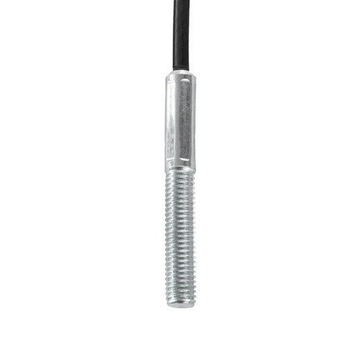Schwarz Stahlseil Fitness Kabel mit Ösen Ballstopper und Gwindeterminal - Bild 2 von 63