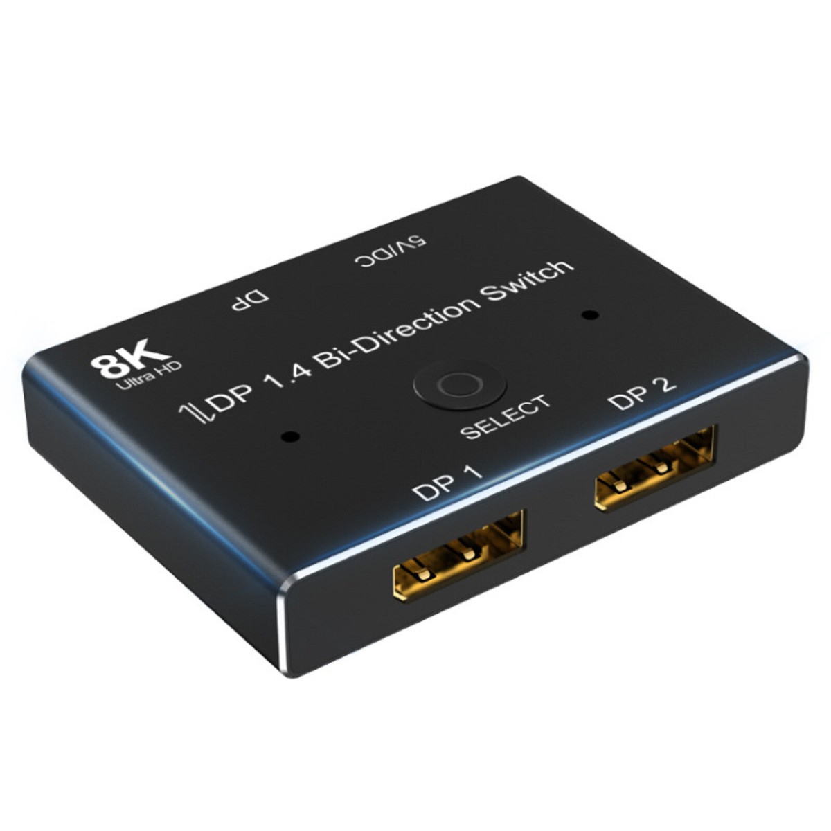 DC 5V/1A 32.4Gbps Bi-Directional DP1.4 Switch DP Display Converter 