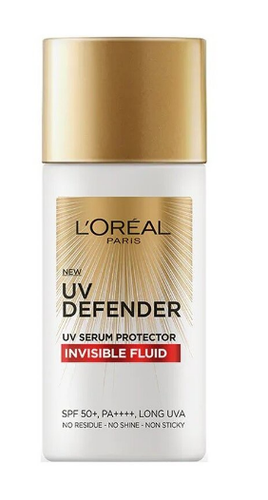 Loreal Paris UV Defender Serum Protector Invisible Fluid Sunscreen SPF 50 x 2 - Picture 6 of 7