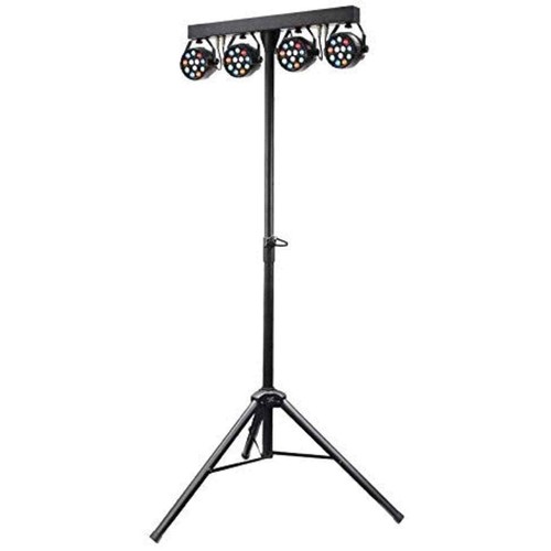 2 x Equinox MicroPar Bar LED Light System PARCAN DJ Disco Stage T-Bar Inc Bag - Picture 3 of 4