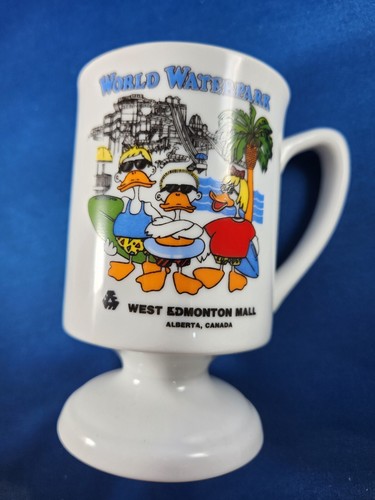 Vintage World Waterpark Coffee Mug Cup Ducks West Edmonton Mall Alberta Canada - Picture 3 of 4
