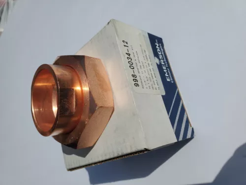 Copeland 2-1/4"  Rotalock x 1-5/8" Sweat Adaptor - 998-0034-12