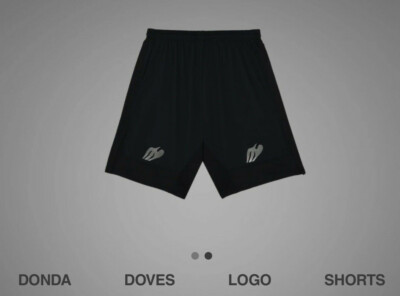 Eric Emanuel x Donda Doves Shorts XXL 2XL - IN HAND