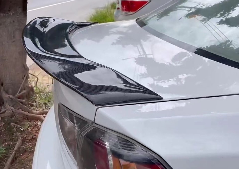 Evo Rear Wing 2008-2017 Mitsubishi Lancer EVO Sedan R Style Rear Spoiler Wing For ...