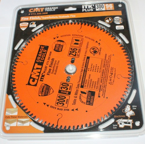 Lama circolare CMT Orange 273.300.96M ITK-PLUS per taglio legno di precisione - Foto 2 di 6