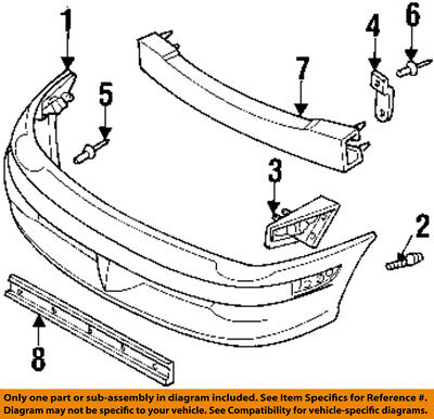 Dodge CHRYSLER OEM 94-01 Ram 1500 Front Bumper-Upper Cover Rivet 6503938
