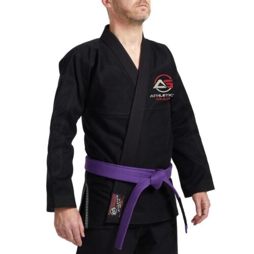 BJJ Gi Herren & Kinder brasilianischer Jiu Jitsu Anzug Uniform Erwachsene & Jugendliche Leichtathletik Ausrüstung - Bild 5 von 26