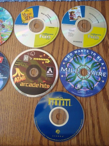 10 CD ROM PC Game Software Discs Young Education & Adult Sudoku Pinball +++ - Picture 3 of 3