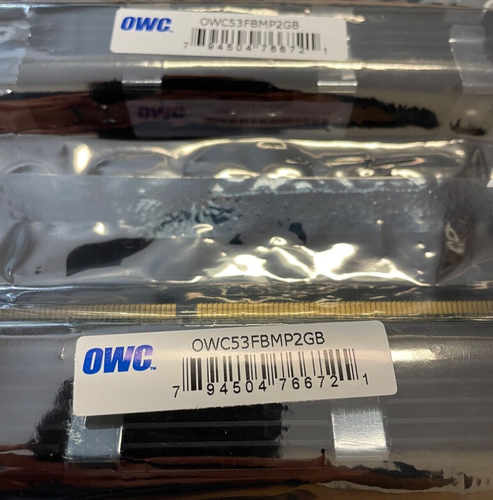 OWC 2GB PC2-5300F 667MHz OWC53FBMP2GB RAM Memory (2 Modules / 4GB Total) - Picture 4 of 4