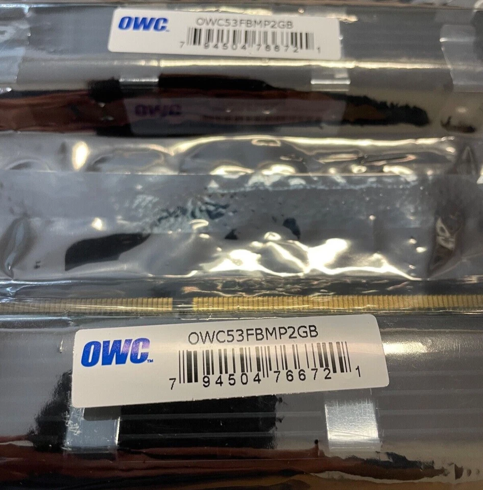 OWC 2GB PC2-5300F 667MHz OWC53FBMP2GB RAM Memory (2 Modules / 4GB Total) - Image 4 of 4