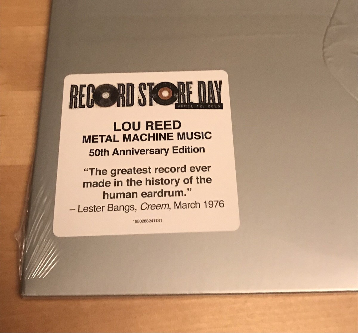 洋楽 LOU REED L MACHINE MUSIC RSD 2025 Lou Reed Metal Machine Music 50th 2025 RSD Record Store Day