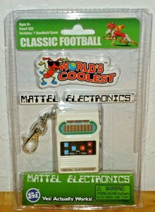 Worlds Coolest Football Miniature version of the Classic Mattel