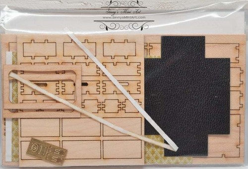 1:12 Dollhouse Miniature Deluxe Trunk Kit DI TY302 - Picture 3 of 4