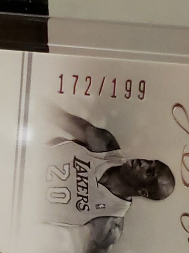 2013-14 Panini Signatures Dynamic Ink Auto #6 Jodie Meeks 172/199 LA Lakers - Picture 3 of 9