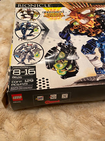 2006 LEGO Bionicle Irnakk 8626 Complete Figure With BOX All 12 Zamor Sphere Ammo