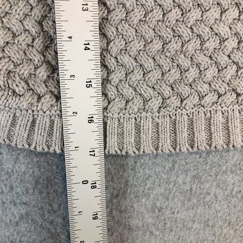 Aspen Turtleneck Sleeveless Knit Sweater Poncho Kids Small (5-6) Faux Fur Trim - Picture 6 of 8