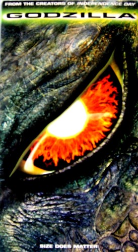 Godzilla: Size Does Matter (VINTAGE, VHS, 1998, VG) Matthew Broderick, Jean Reno - Picture 3 of 4