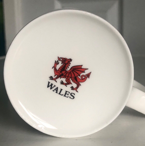 Red Honda Fireblade CBR 900rr Mug Vintage Motorbike Mug Dragon & Wales Backstamp - Picture 7 of 8