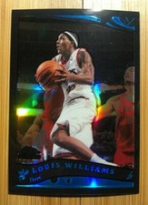 LOUIS LOU WILLIAMS 2005 TOPPS CHROME BLACK REFRACTOR ROOKIE CARD /399 