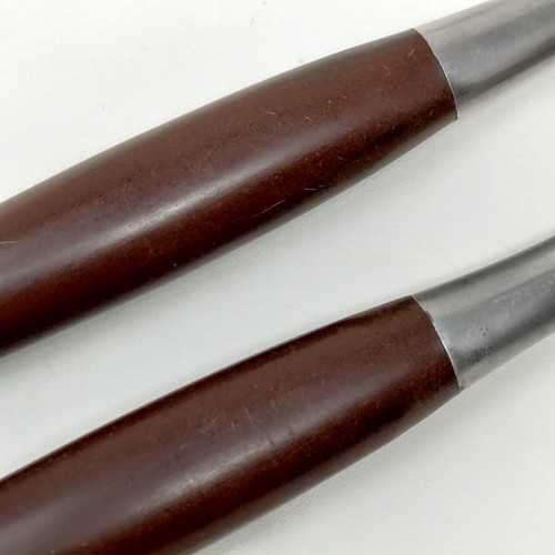 Ekco Eterna Bread and Carving Knives 15" Long Danish Modern MCM Kitchen Cutlery - Picture 9 of 16