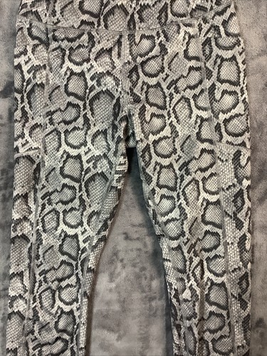 Avia Womens Snakeskin High Rise Full Length Athletic Legging Yoga Pocket Size XS - Picture 5 of 11