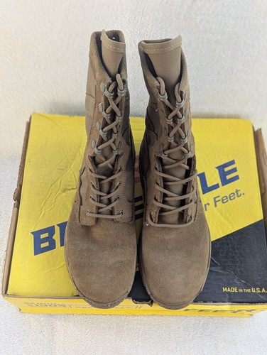 Size 6.5 Men's/8.5W Belleville Coyote Ultra Light Assault Tan Lace Up Boot C320 - Picture 3 of 10