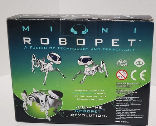WooWee Robotics Mini RoboPet - Emerald Green Dog Robot - New! - Picture 3 of 5