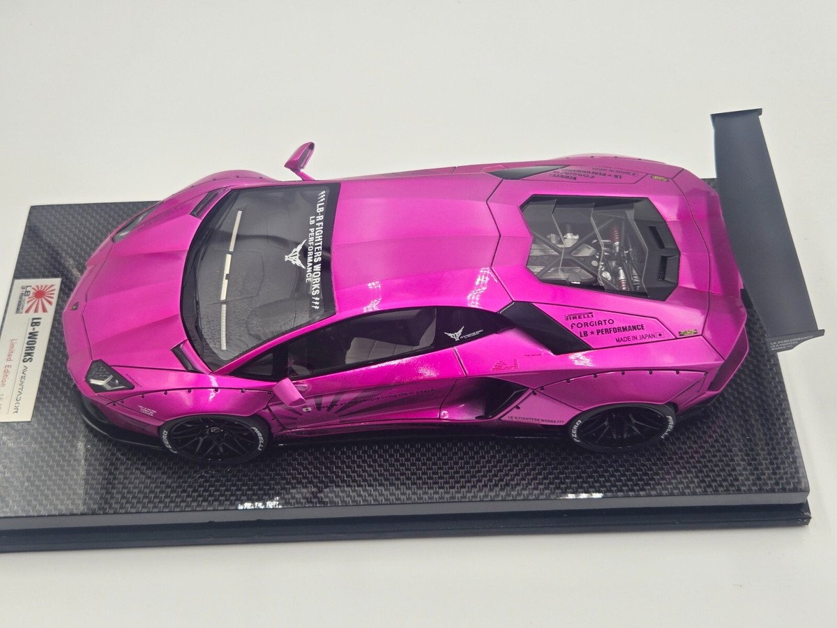 Lamborghini Aventador LP700-4 Liberty Walk Performance Flash Pink