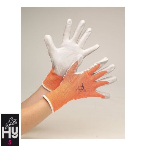 Hy5 stabiler Mehrzweckhandschuh 5 GRÖSSEN 4 FARBEN Mucking Out Hofpferd - Bild 2 von 7