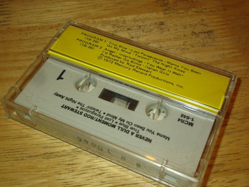 Never A Dull Moment by Rod Stewart (Cassette, Album, 1972, Mercury) Reissue - Picture 3 of 12