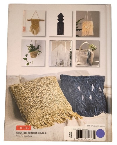Decorative Macrame: 20 Stylish Projects for Home Shufunotomo Hb - Foto 10 di 10