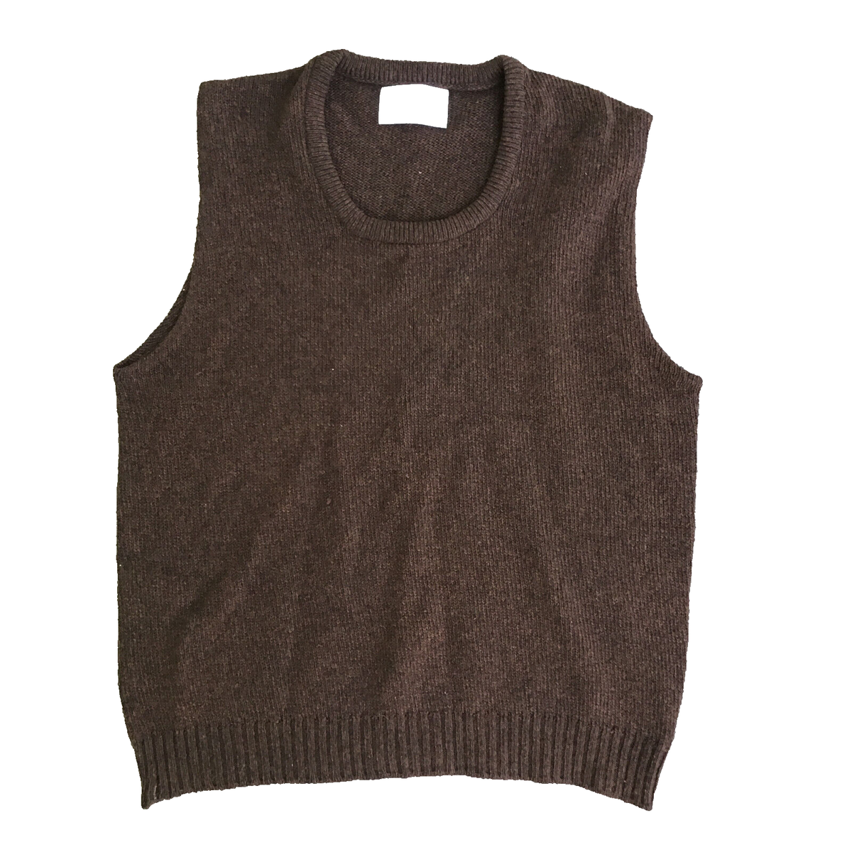 Vintage Jantzen Scotch Tumbler Brown Crew Neck Men Large Sweater 