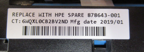 HP HSTNS-BB03 876850-001 881093-210 878643-001 Smart Storage Battery With Cable - 第 8/8 張圖片