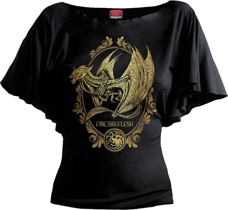 Футболка Damen House of the Dragon из сериала Игра престолов - 2 - Filigree schwarz