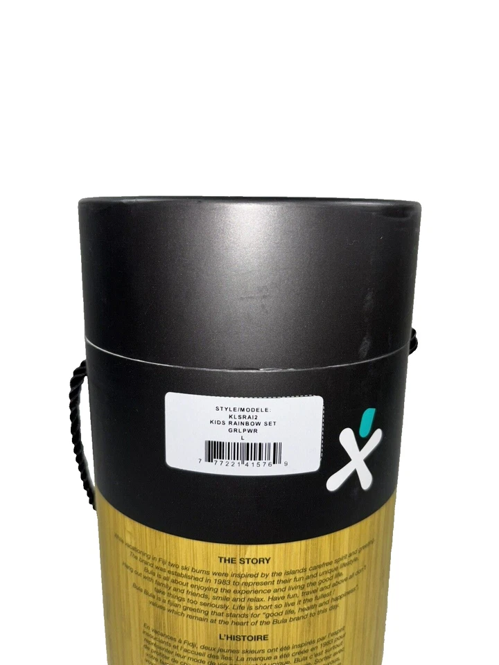 ❄️BULA Conjunto de Capa Base Niña GRANDE 14-16 ARCO IRIS Peso Medio Niña Poder ❄️ NUEVO Foto 4 de 4