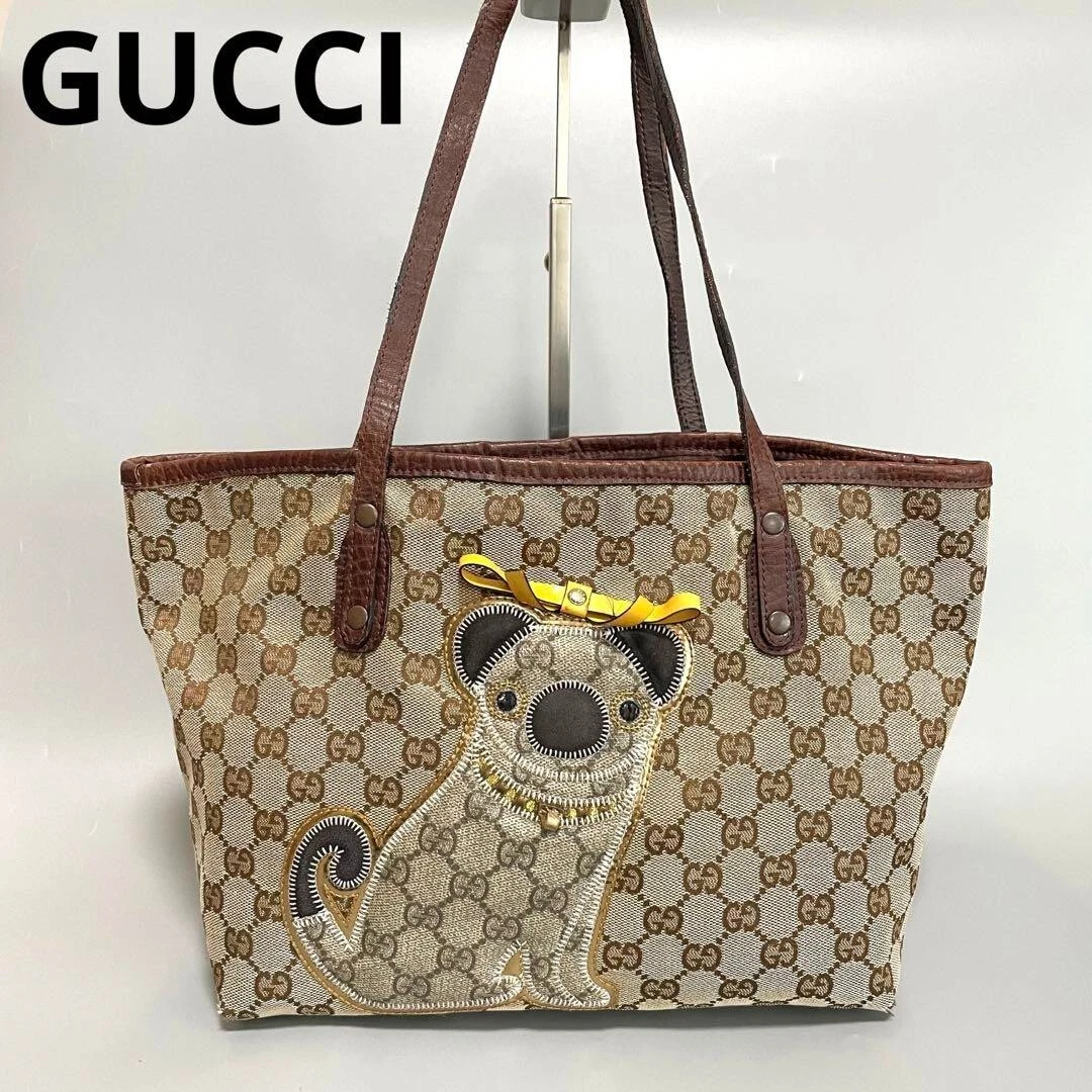 Gucci pug best sale tote