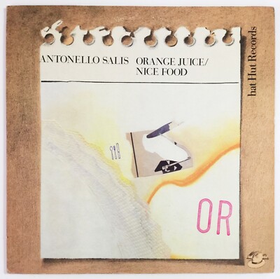 ANTONELLO SALIS LP HAT HUT Schallplatte Italian Jazz Live ORANGENSAFT SCHÖNES ESSEN 1980