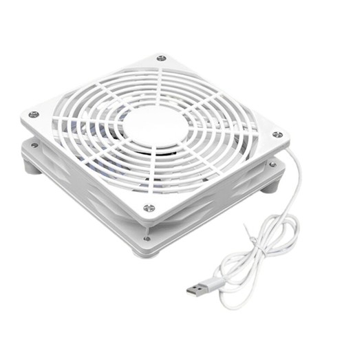 5V USB PC Router Fan Cooling Fan 1800rpm Speed Portable Cooling Fan Replacement - Picture 4 of 12