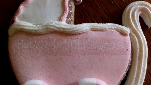 CHRISTMAS Gingerbread Cookie ~ STOCKING ORNAMENT NEW Xmas Tree Decoration ROMAN - Picture 5 of 11