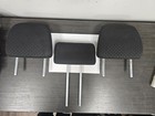 2017-2019 Honda Ridgeline Rear Headrest (set of 3) in black Fabric