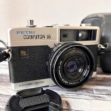 PETRI COMPUTER 35 w/ CC40mm F2.8 Lens  Some issues 
