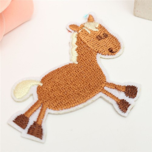 ÉCUSSON PATCH Applique thermocollant ** 5 x 4,5 cm ** CHEVAL ENFANTIN - au choix - Picture 6 of 6